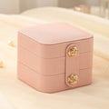 Three-layer magic cube jewelry box