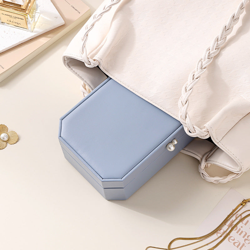 PU leather multi-layer large capacity jewelry box