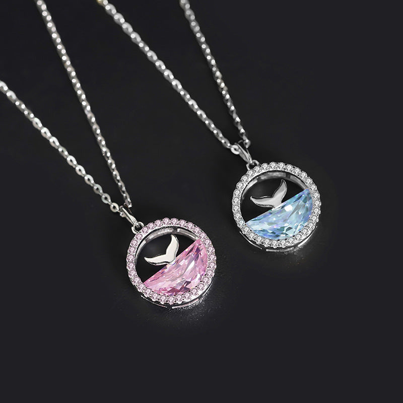 2022 New S925 Sterling Silver Mermaid's Tears Necklace