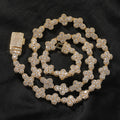 diamond necklace cross moissanite chain