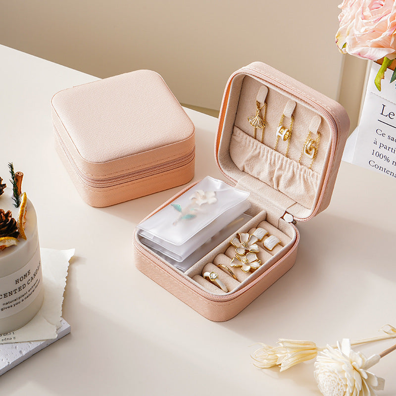 jewelry organizer earrings, necklaces, rings box