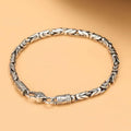 Peace pattern braided bracelet
