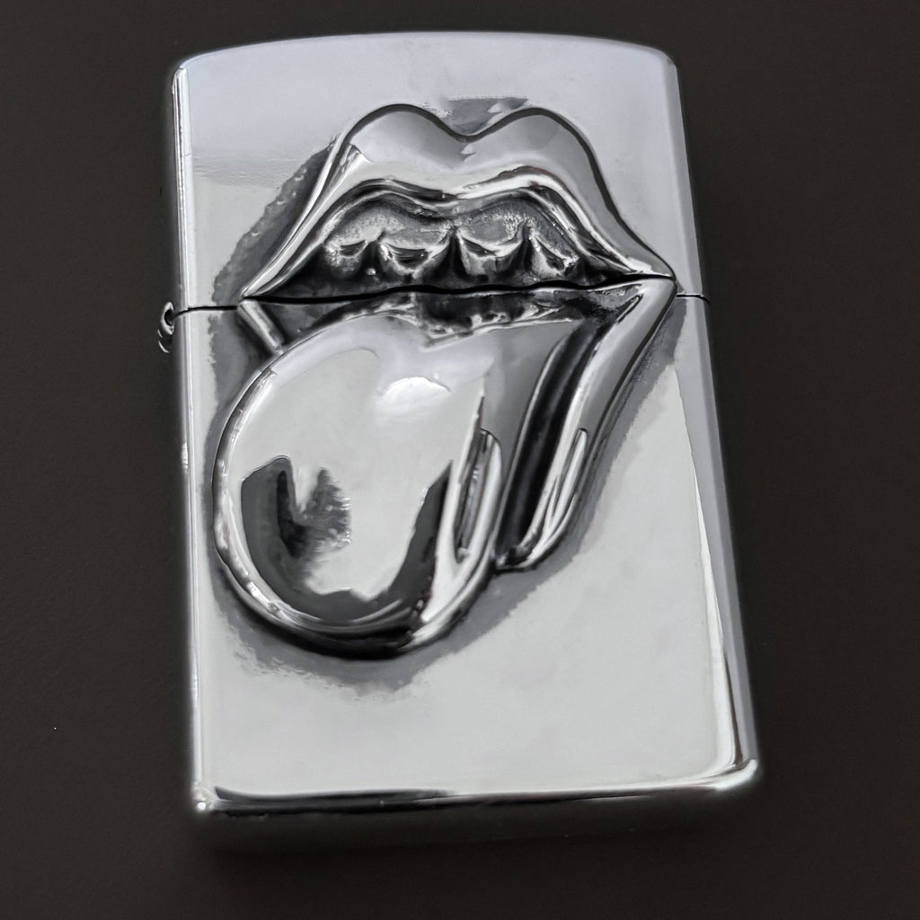 flame cross sword tongue anchor retro lighter