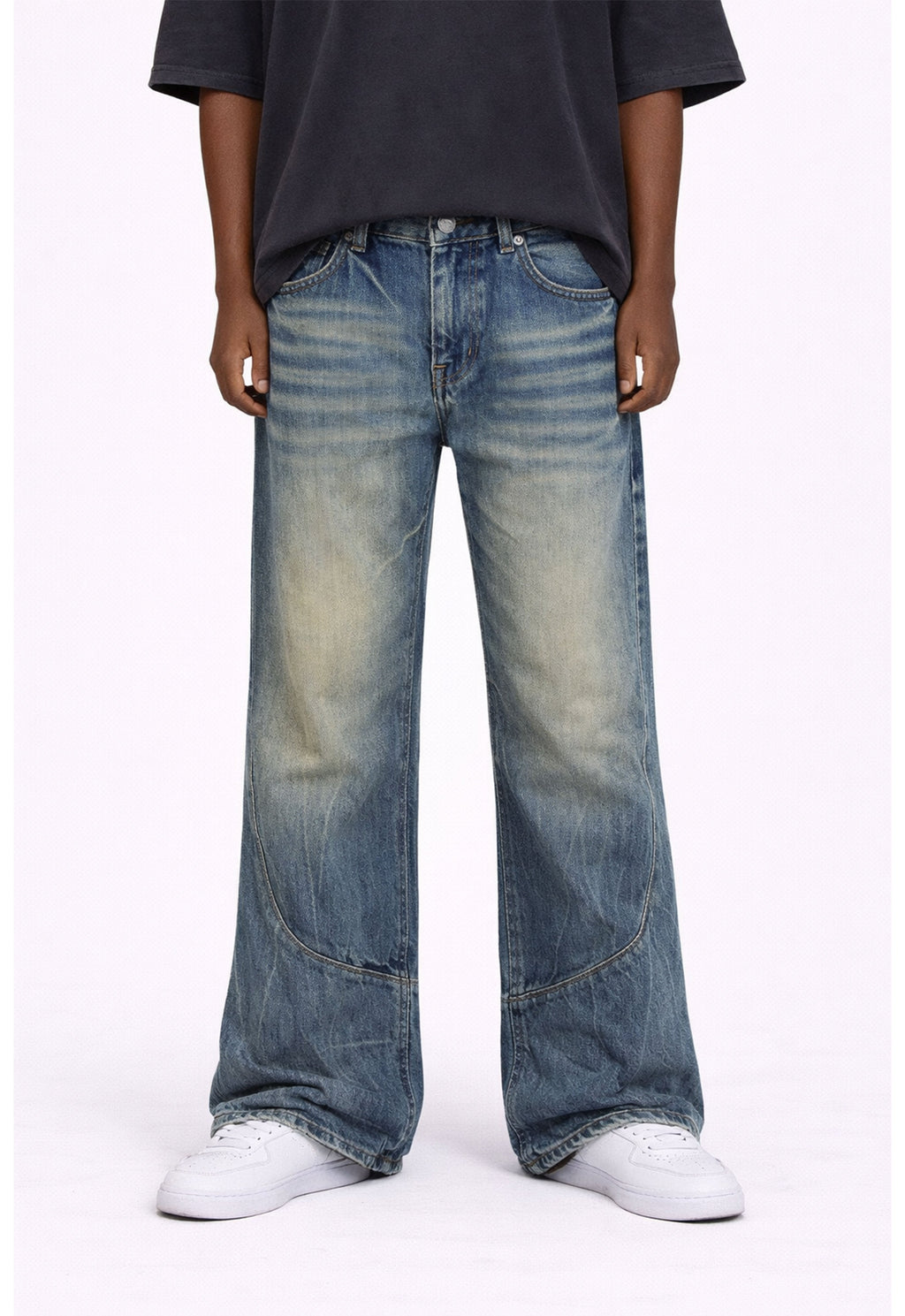 SUNFADE PANEL DENIM
