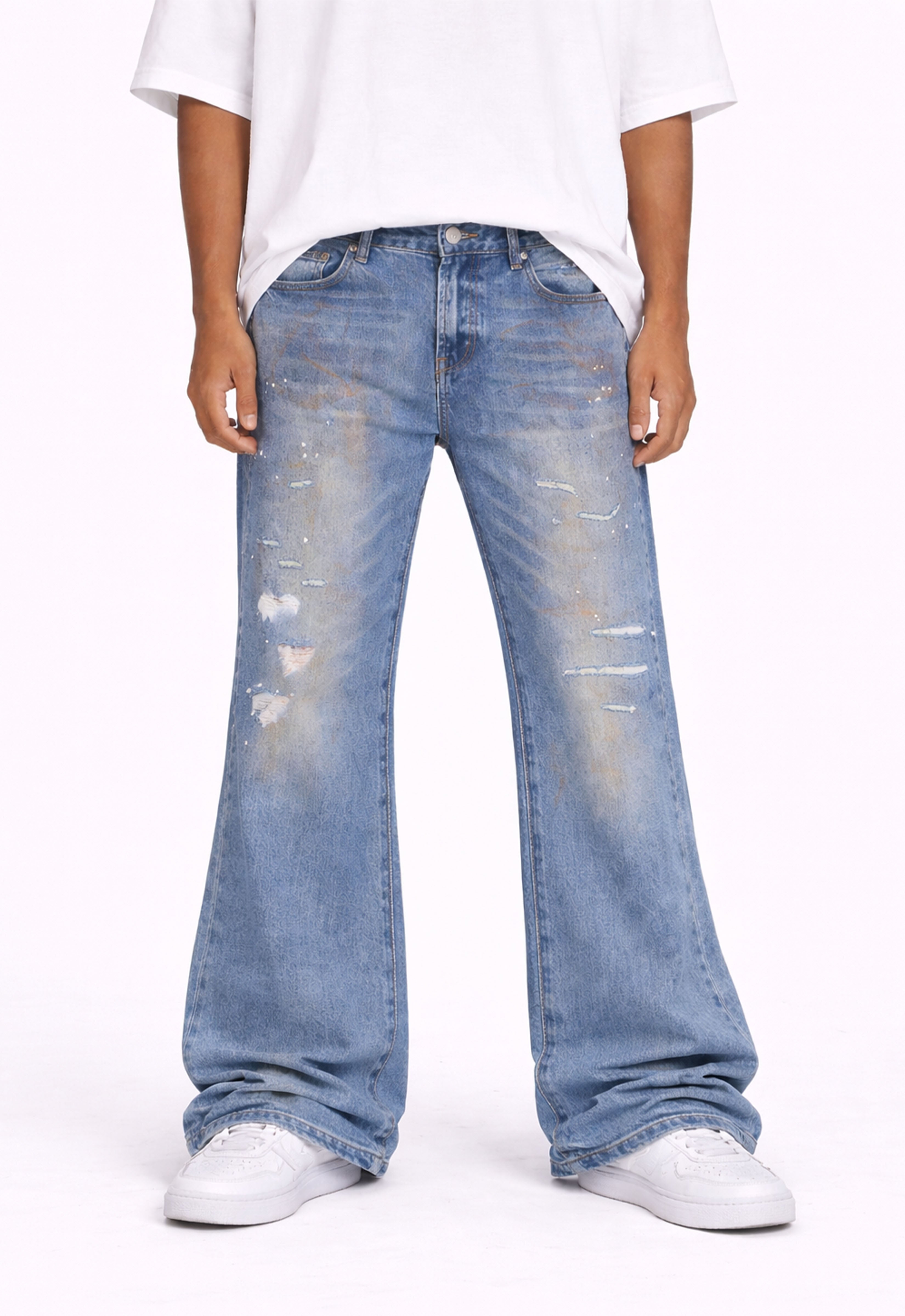 DIRT FLARE DENIM