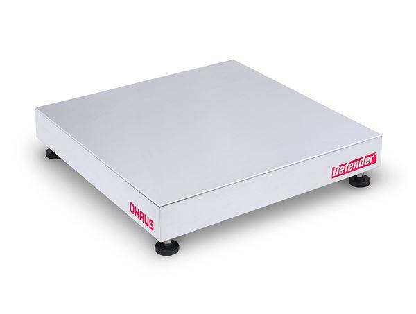 Ohaus D5WQS DEFENDER 5000 STAINLESS STEEL BASES, 5000 g x 0.2 g, 10" x 10", NTEP