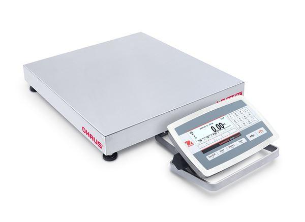 Ohaus D52XW125WQL5 DEFENDER 5000 - D52 Washdown Bench Scale, 125000 g x 5 g, 18" x 18", NTEP