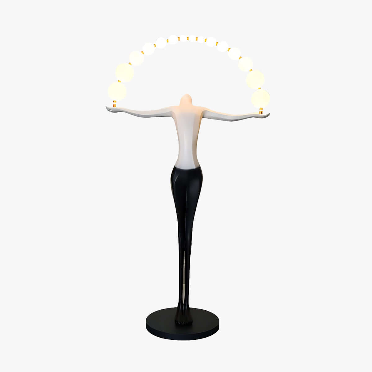 Olyvra Sculptural Floor Lamp