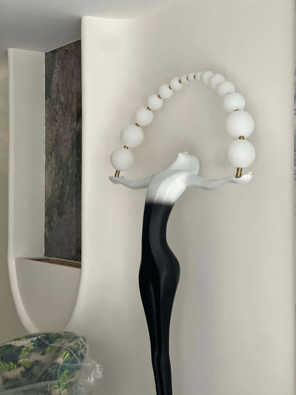 Olyvra Sculptural Floor Lamp