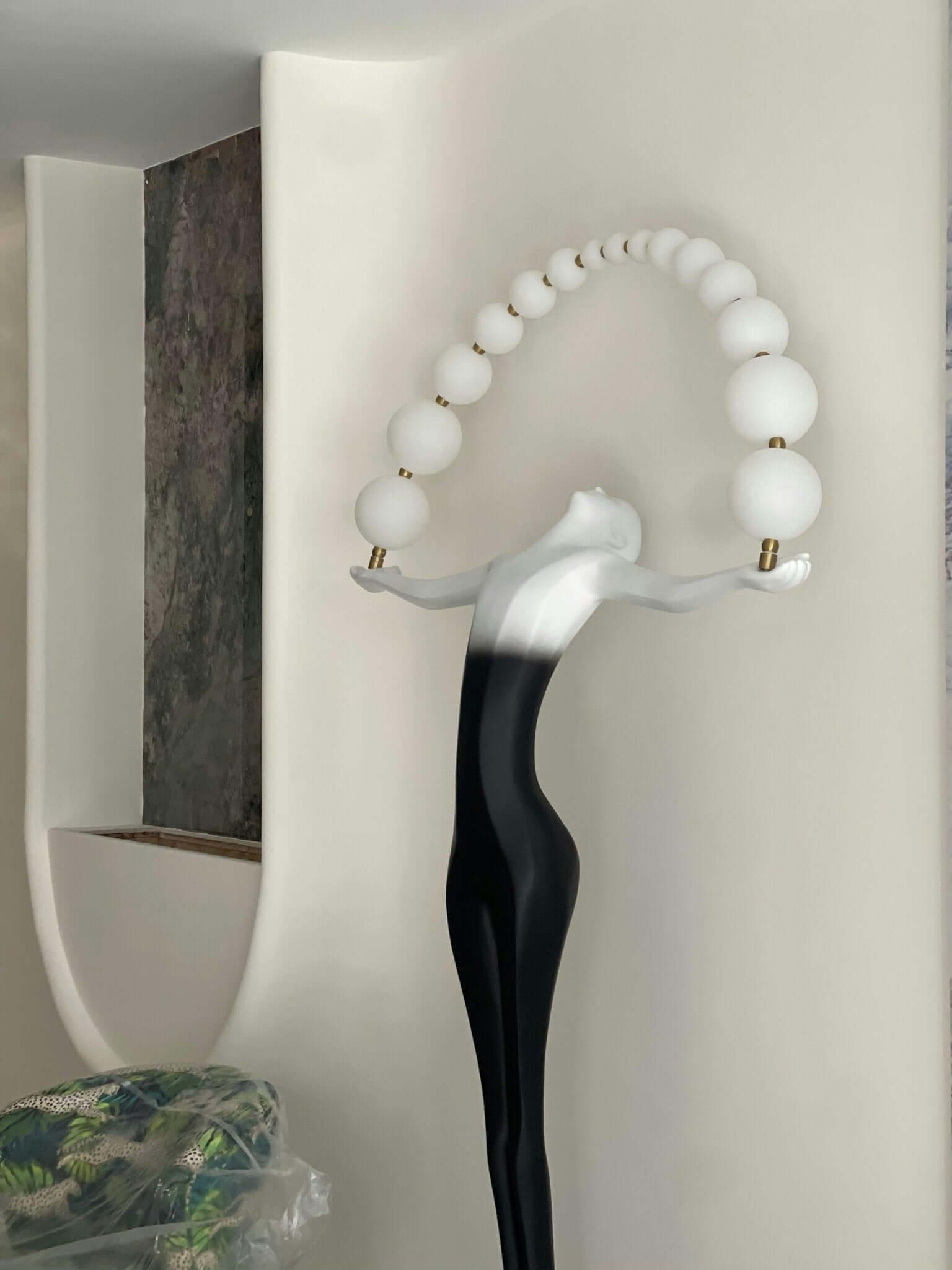 Olyvra Sculptural Floor Lamp