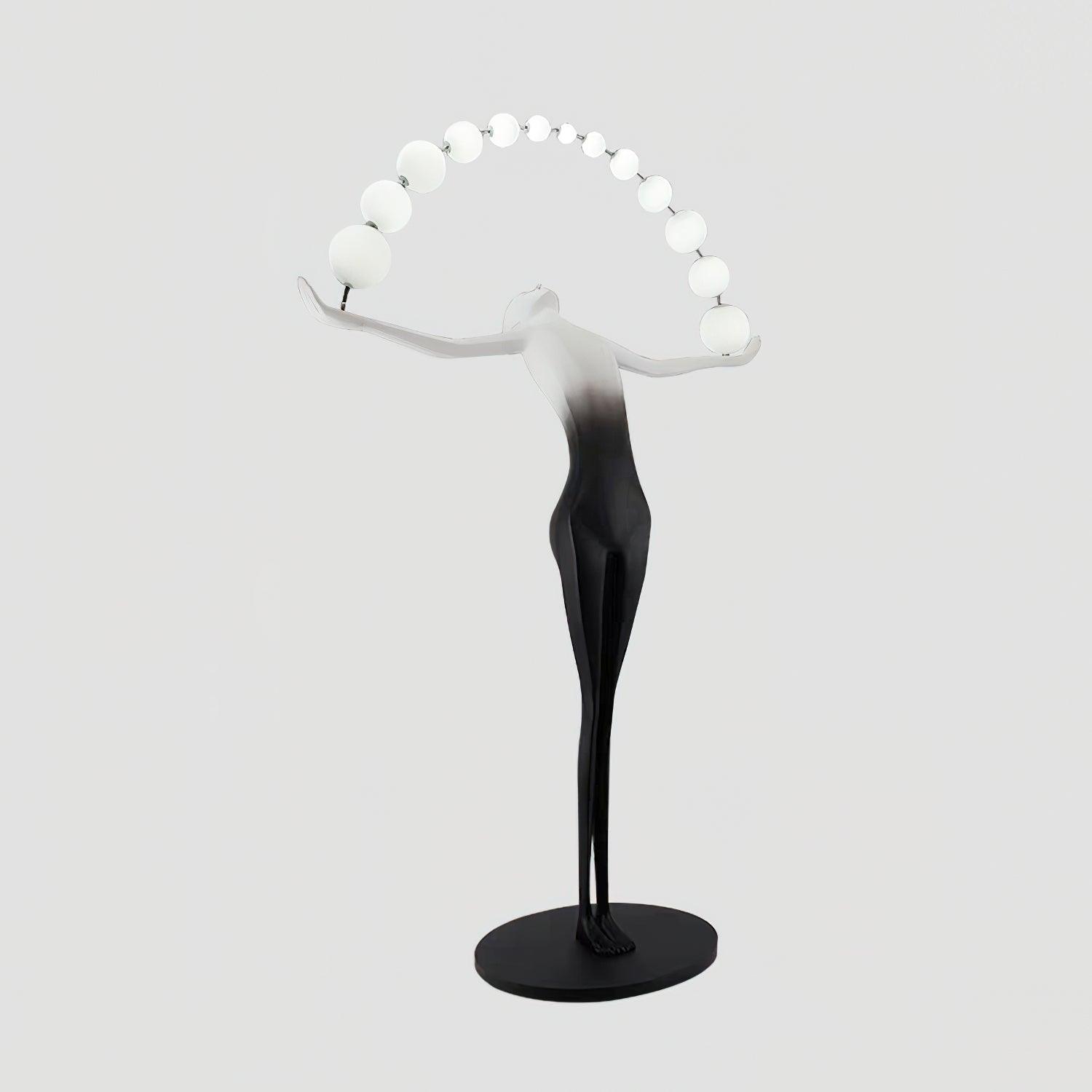 Olyvra Sculptural Floor Lamp