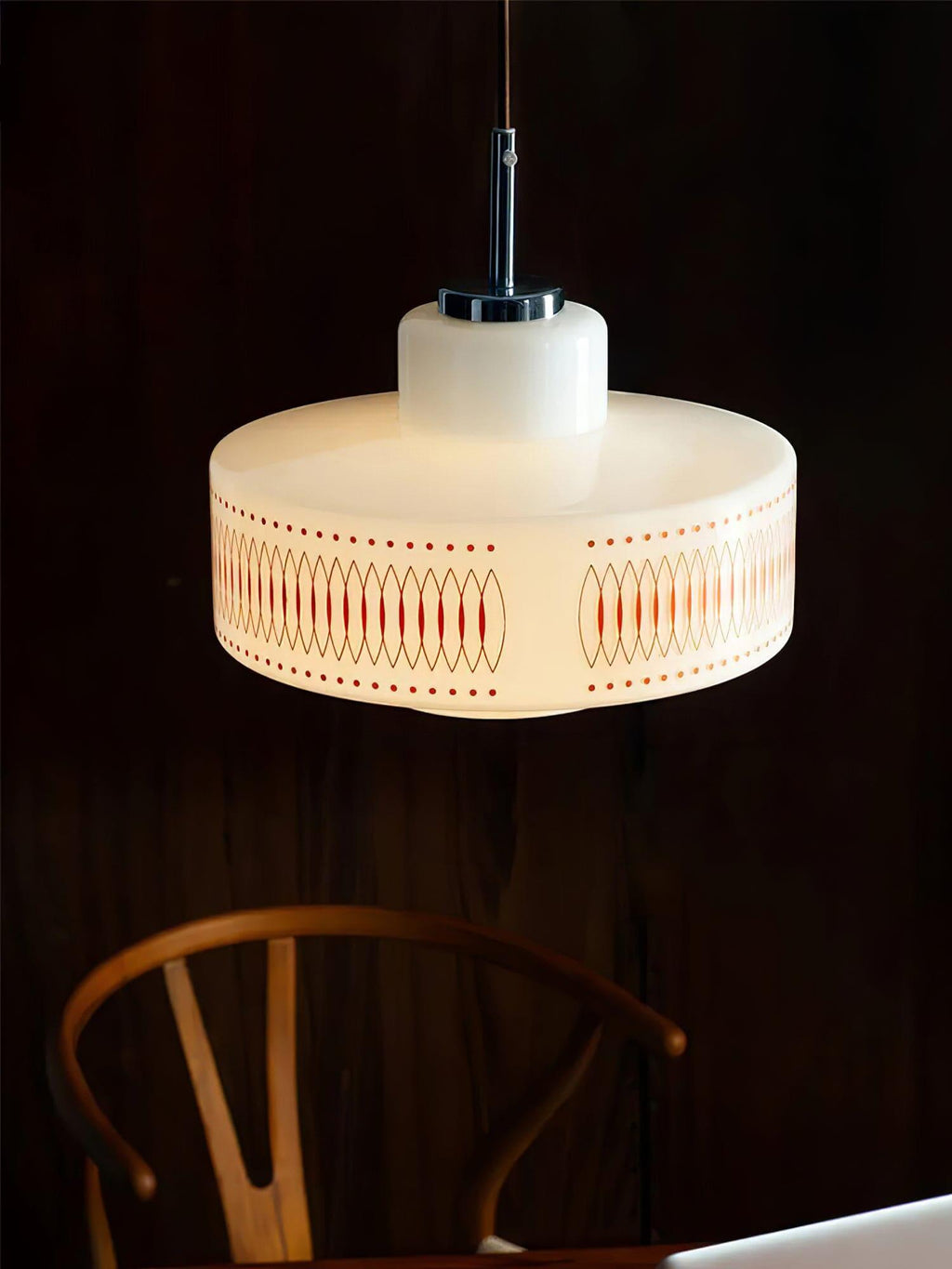 Opaline Pendant Light