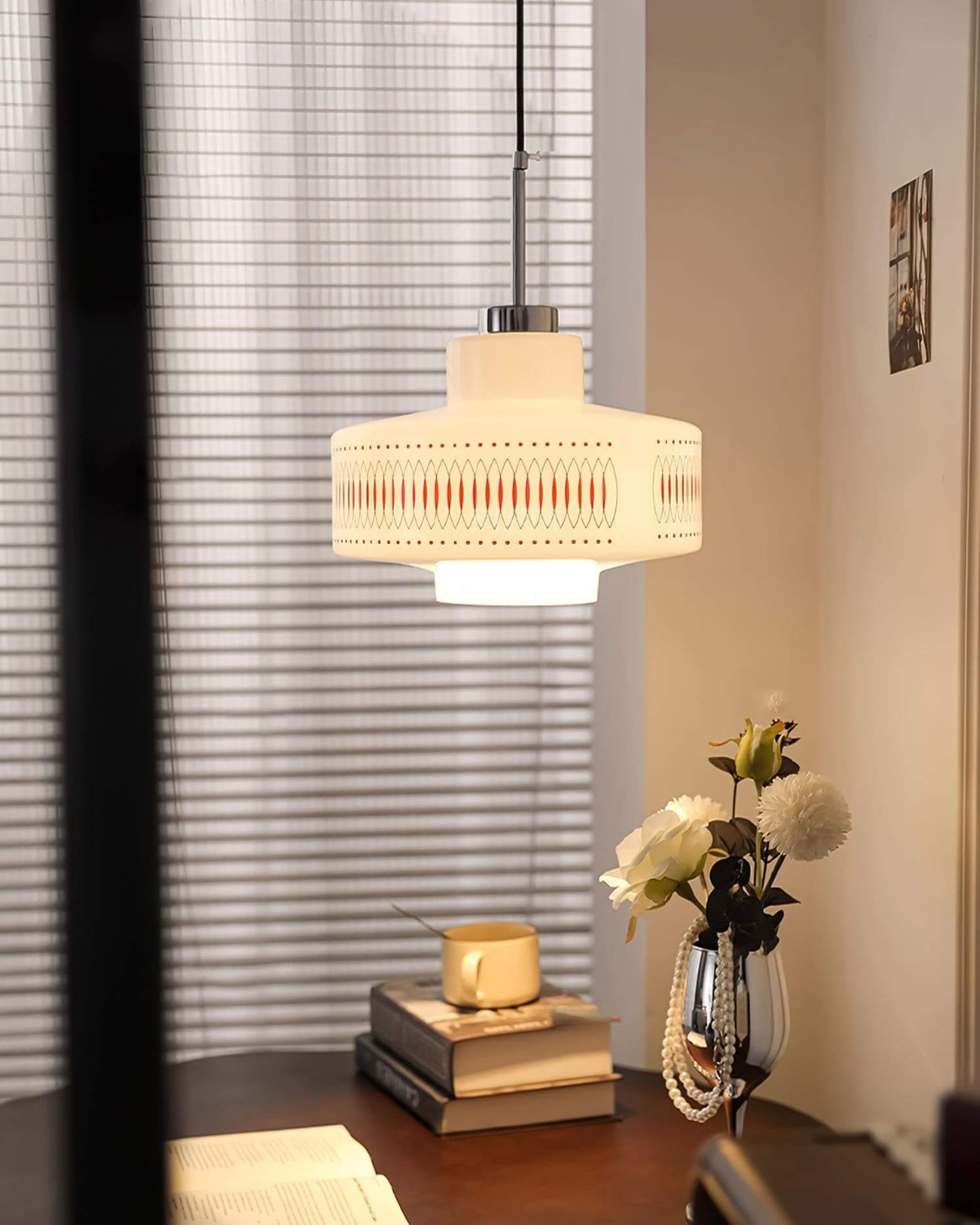 Opaline Pendant Light