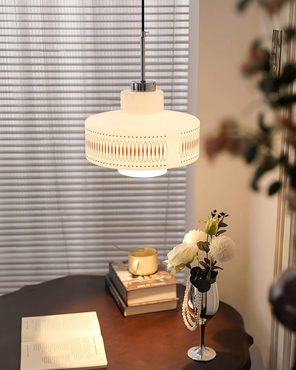 Opaline Pendant Light