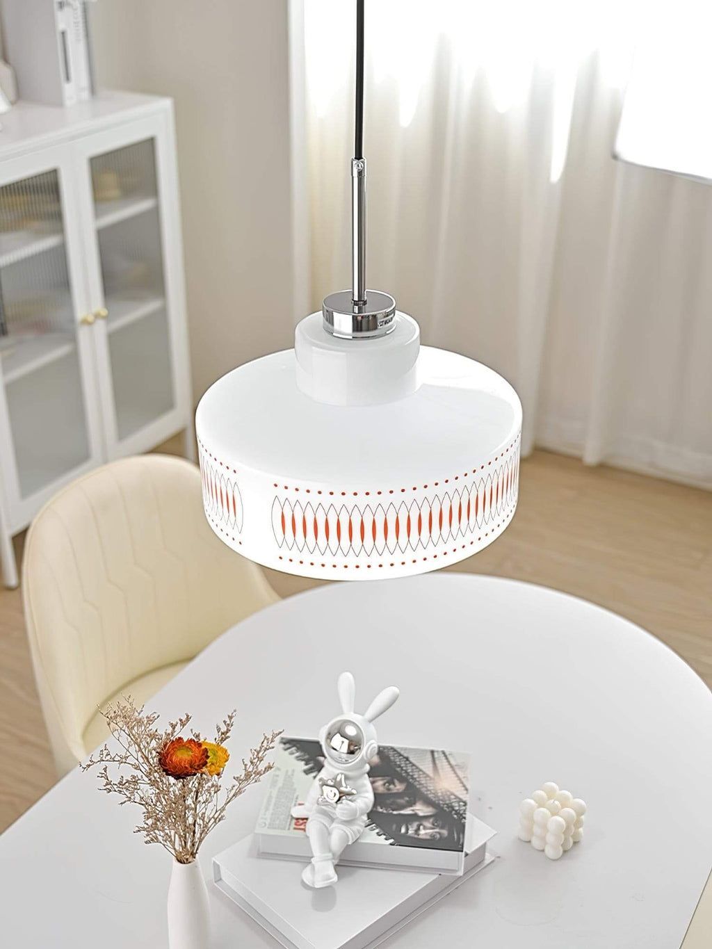 Opaline Pendant Light