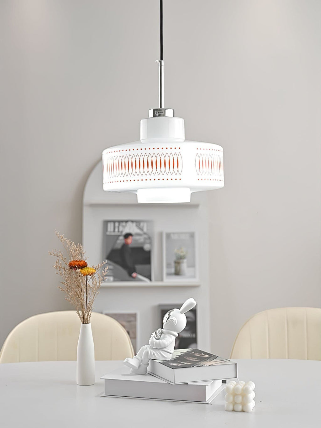 Opaline Pendant Light