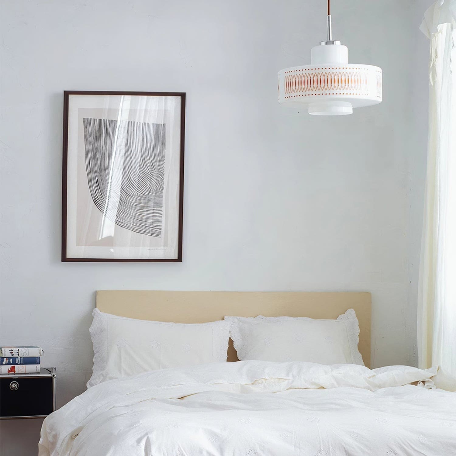 Opaline Pendant Light