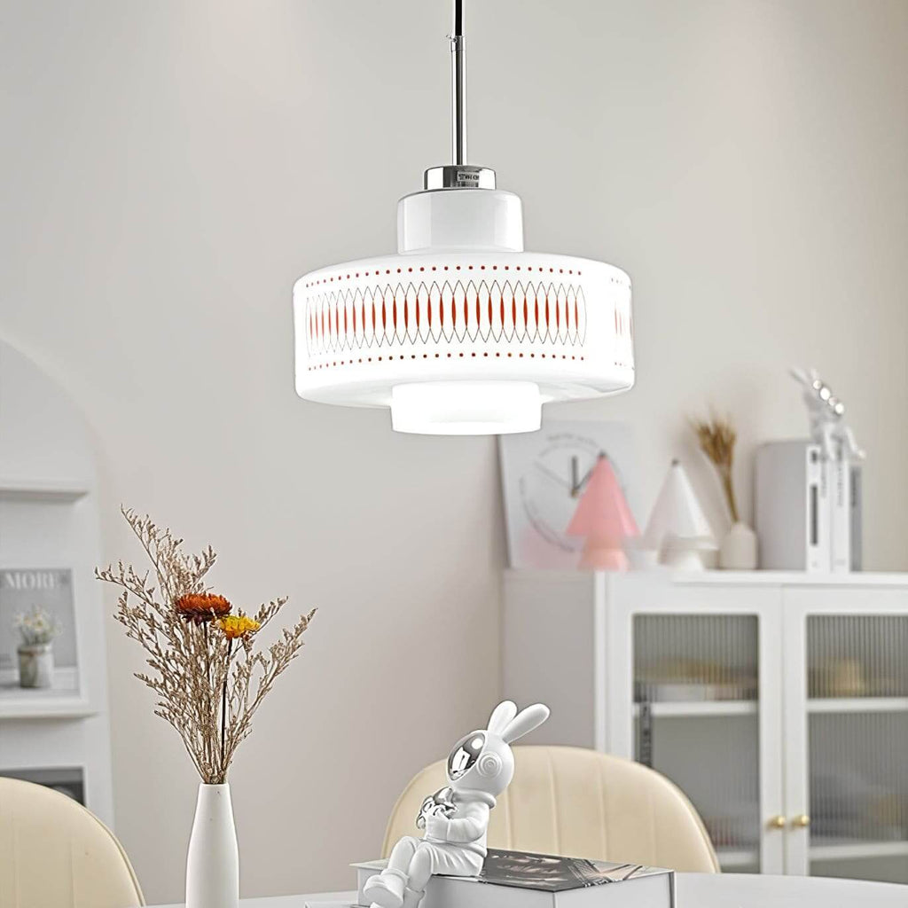 Opaline Pendant Light