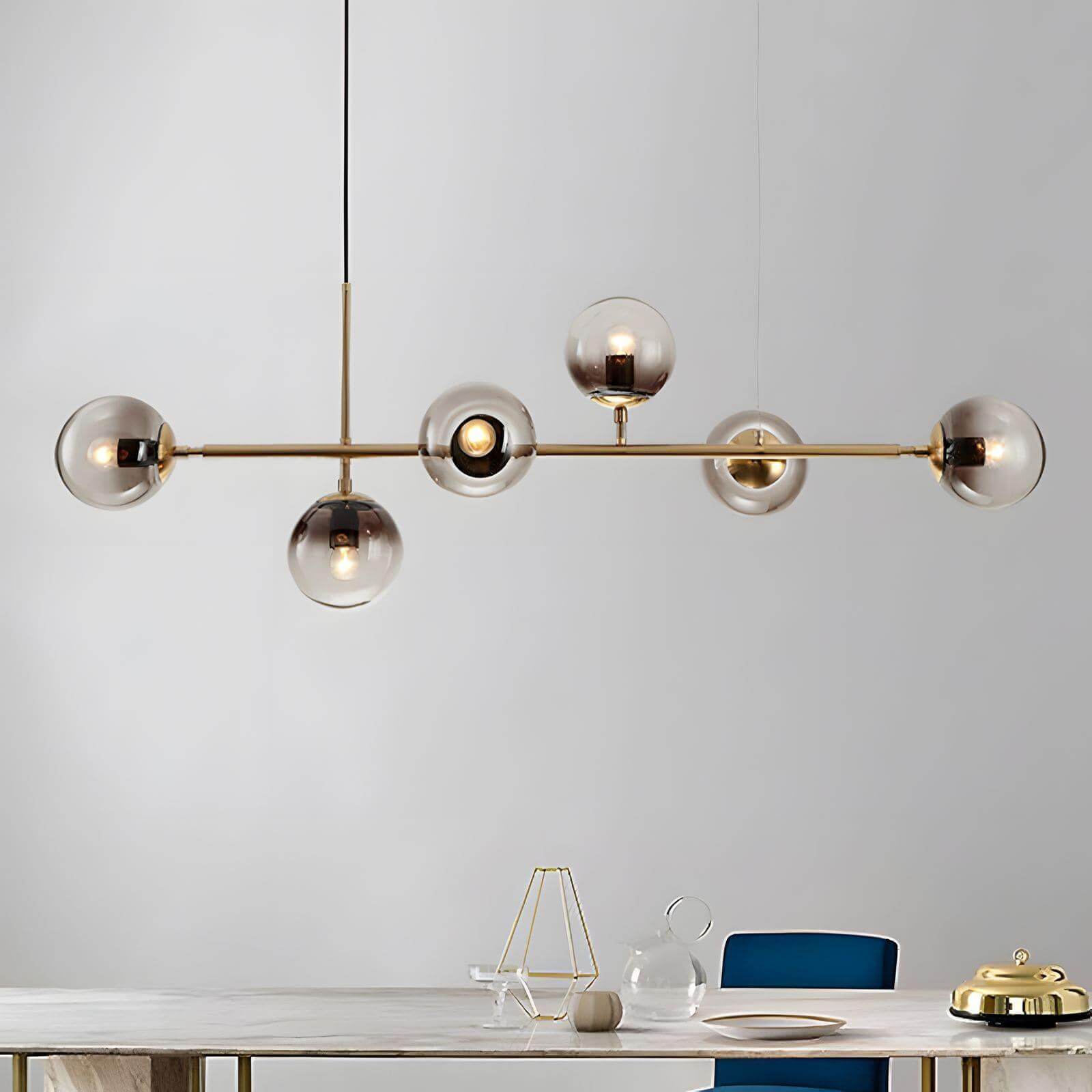 Orb Glass Chandelier