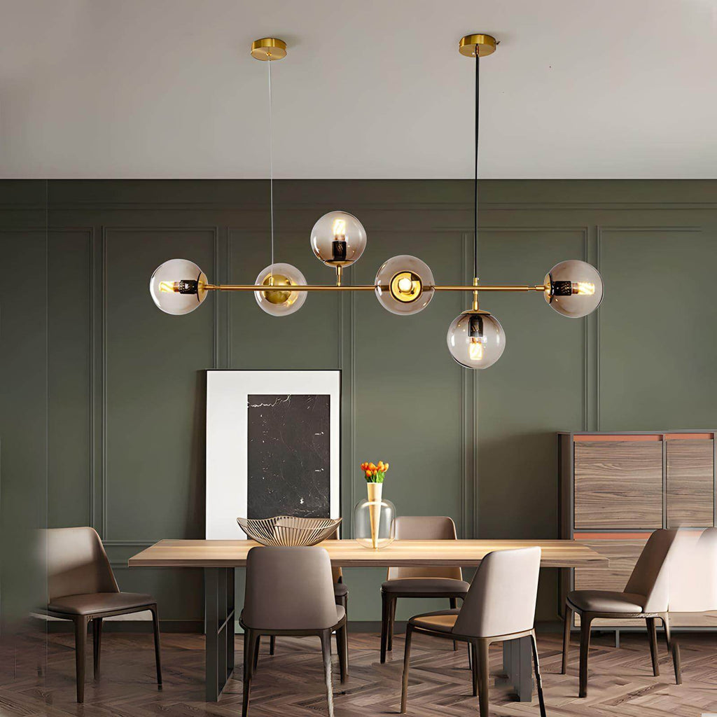 Orb Glass Chandelier
