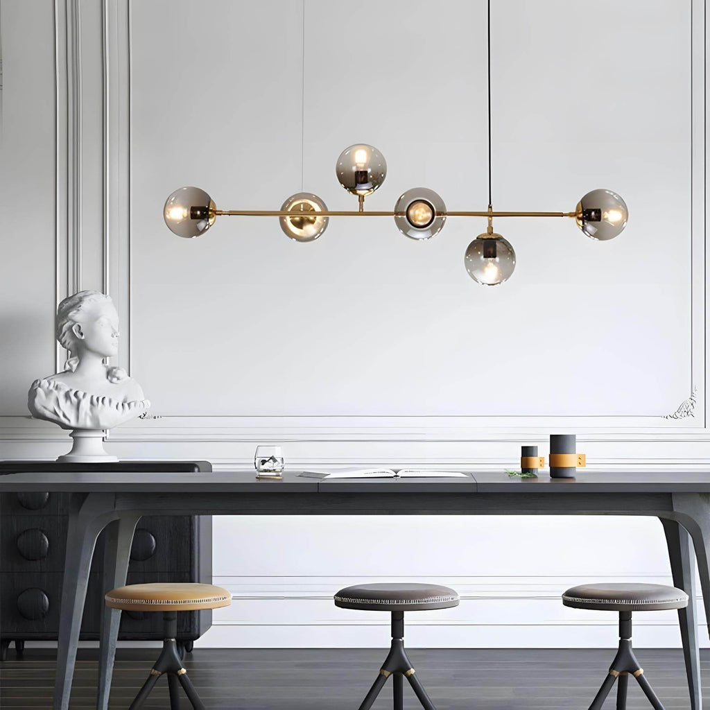 Orb Glass Chandelier