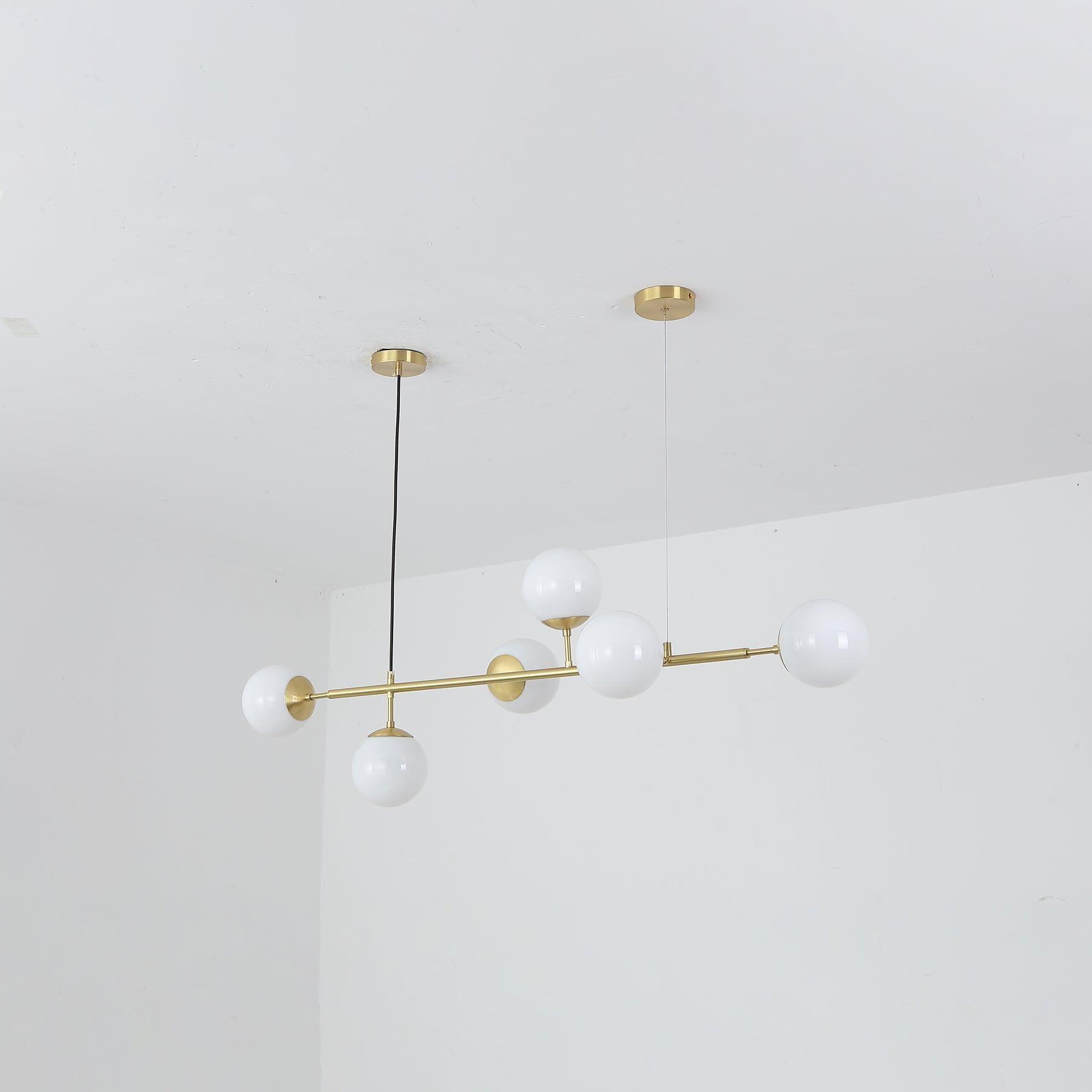 Orb Glass Chandelier