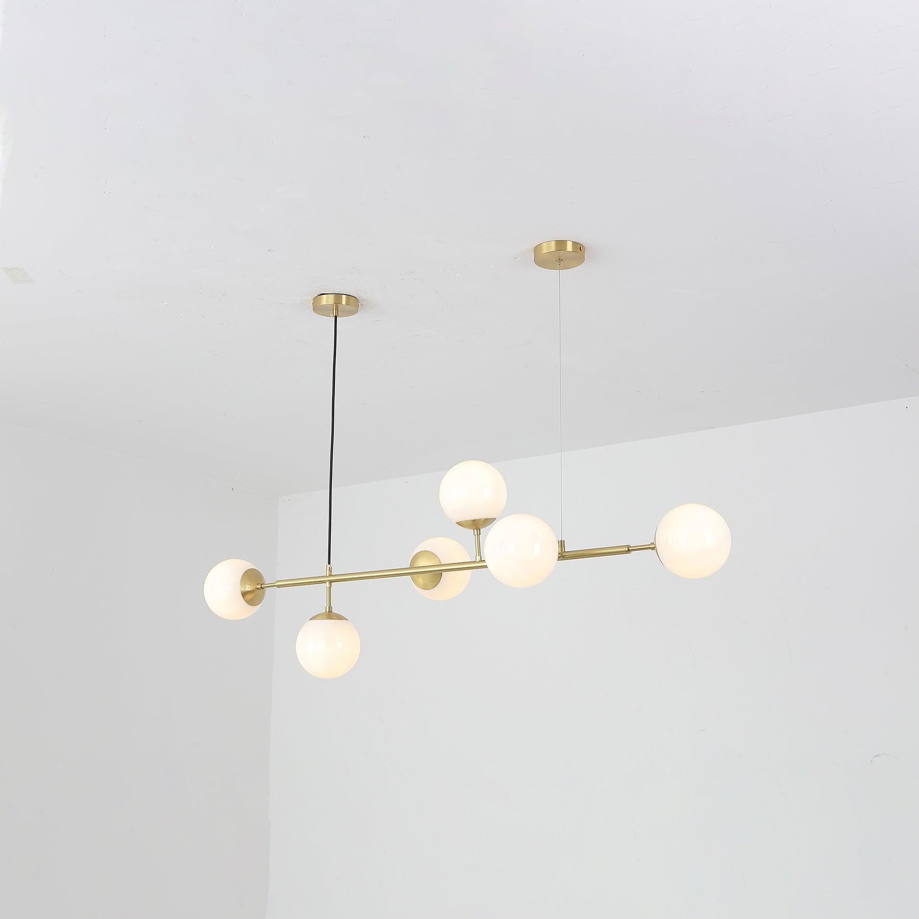 Orb Glass Chandelier