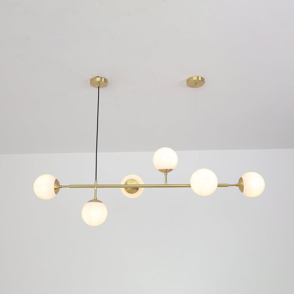 Orb Glass Chandelier