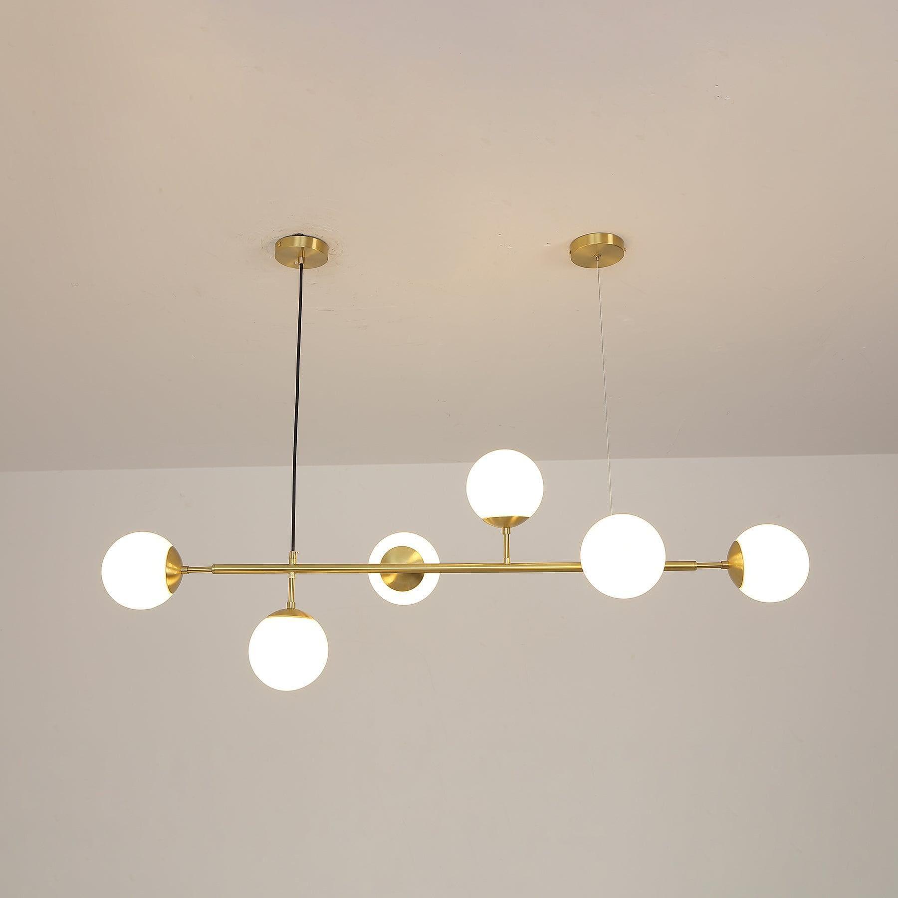 Orb Glass Chandelier