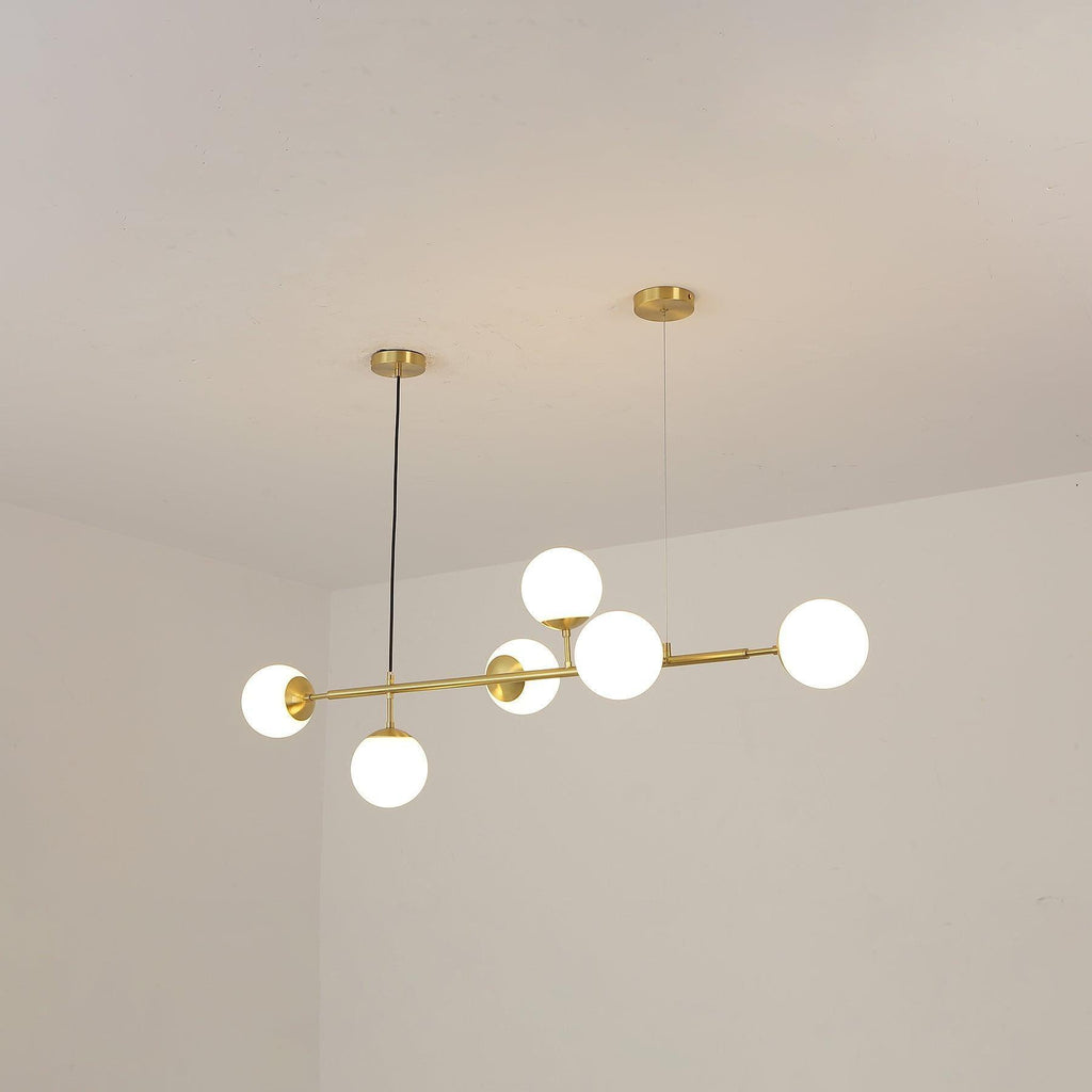 Orb Glass Chandelier
