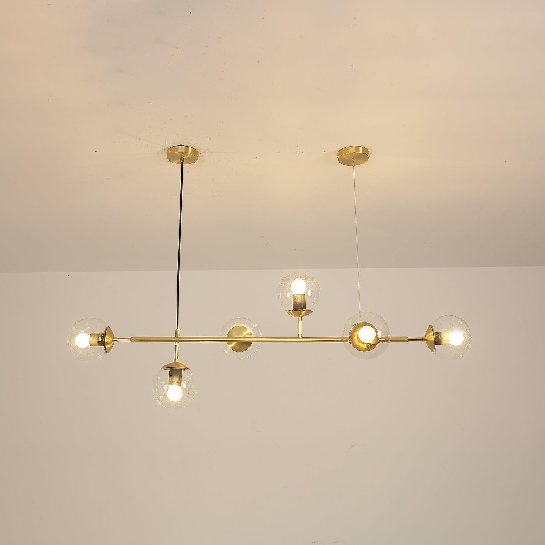 Orb Glass Chandelier