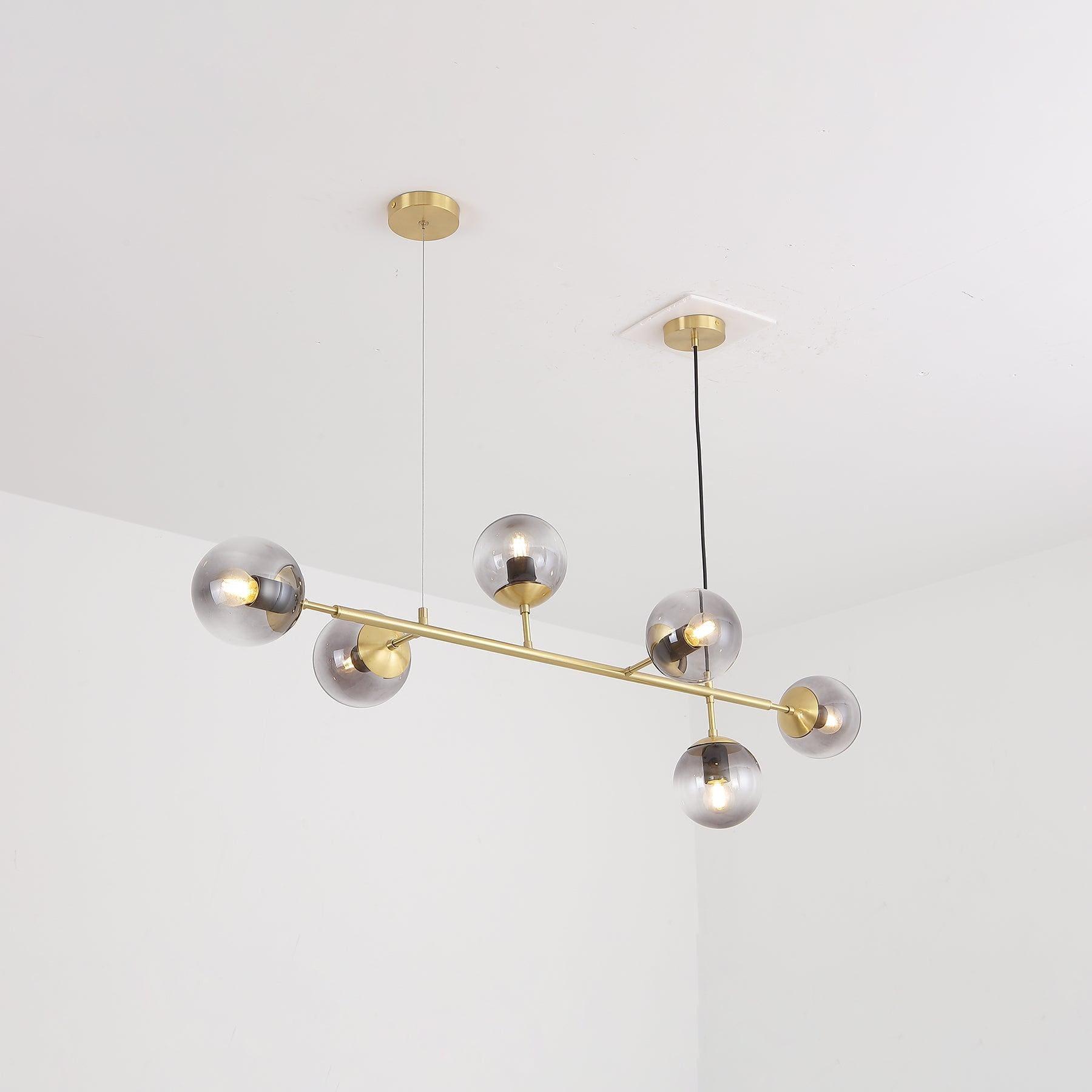 Orb Glass Chandelier