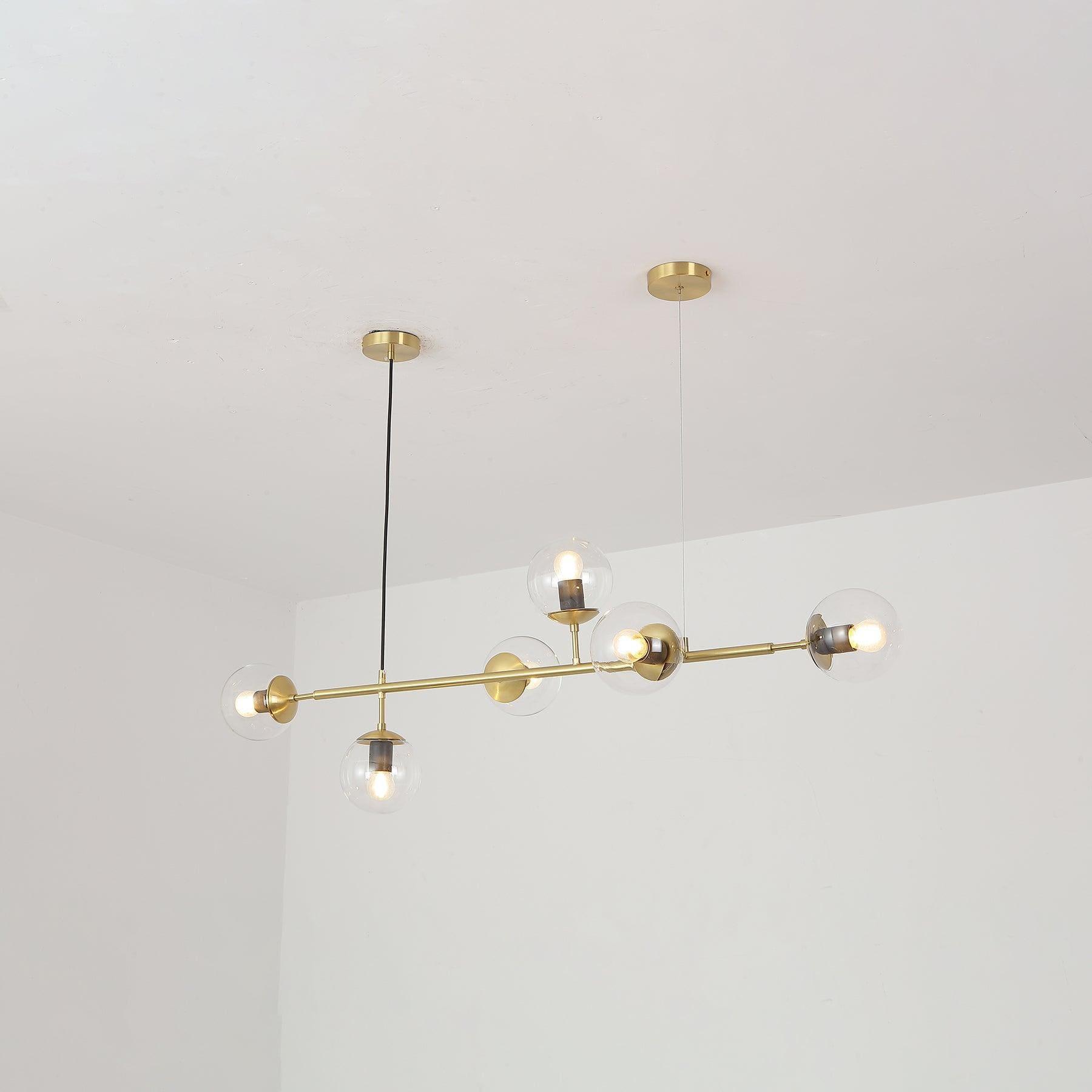 Orb Glass Chandelier