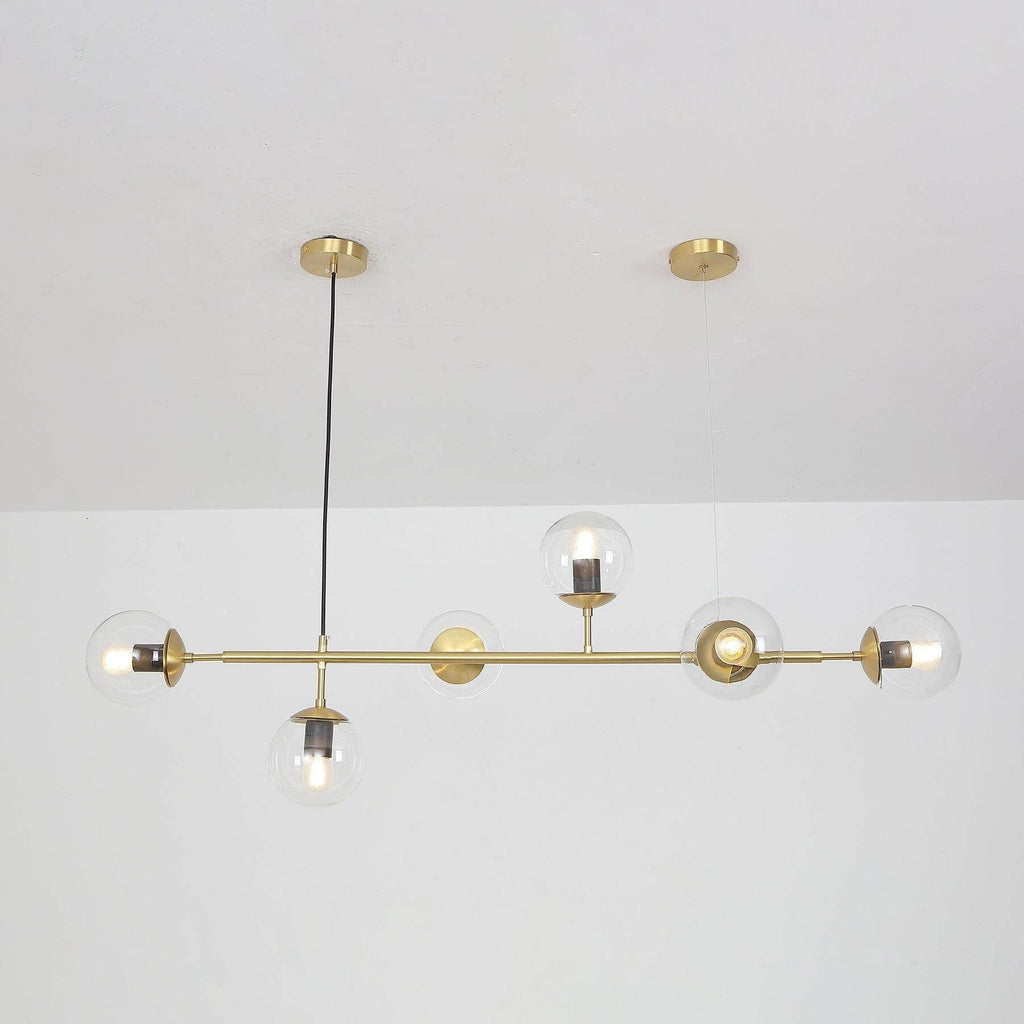 Orb Glass Chandelier