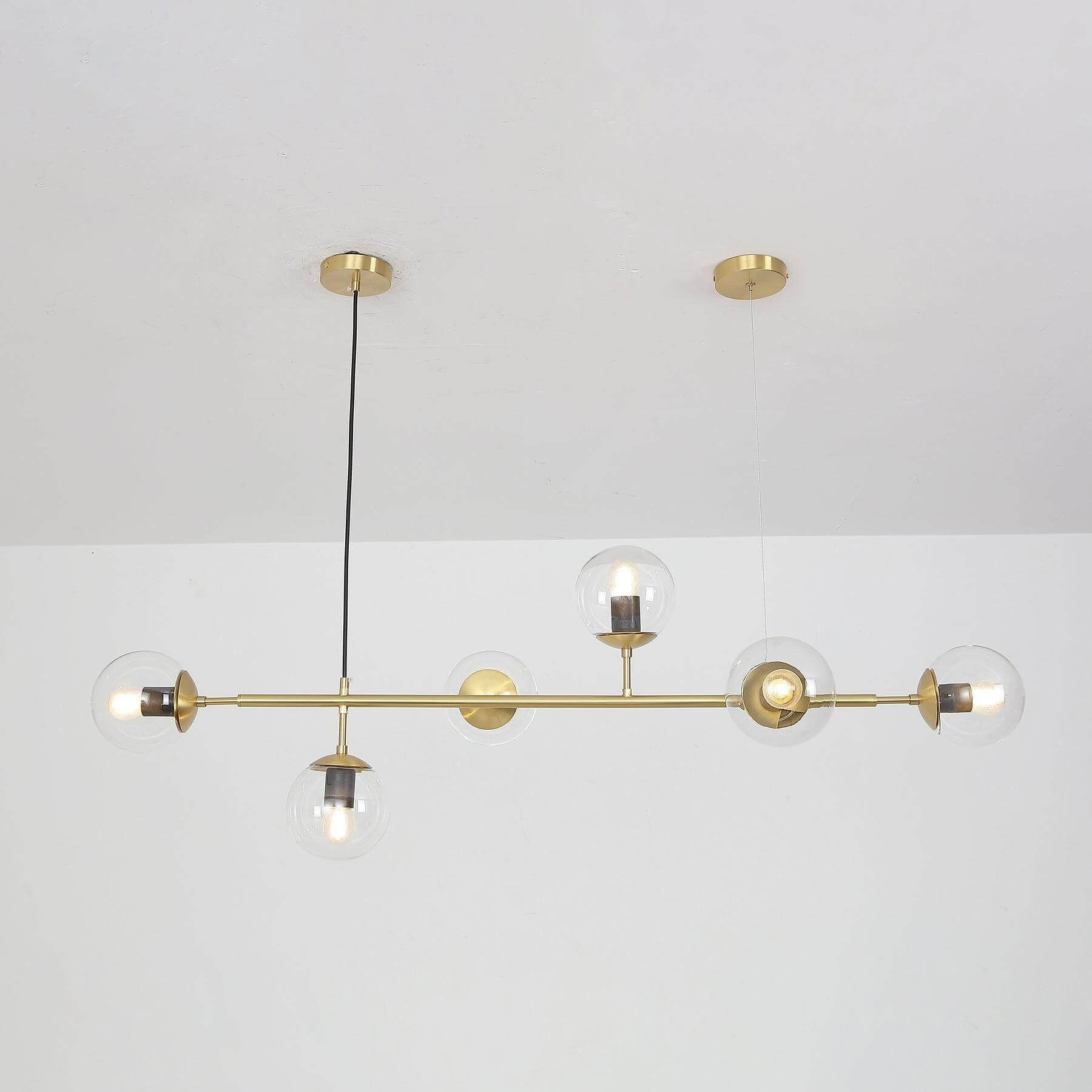 Orb Glass Chandelier