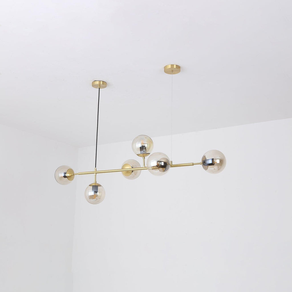 Orb Glass Chandelier