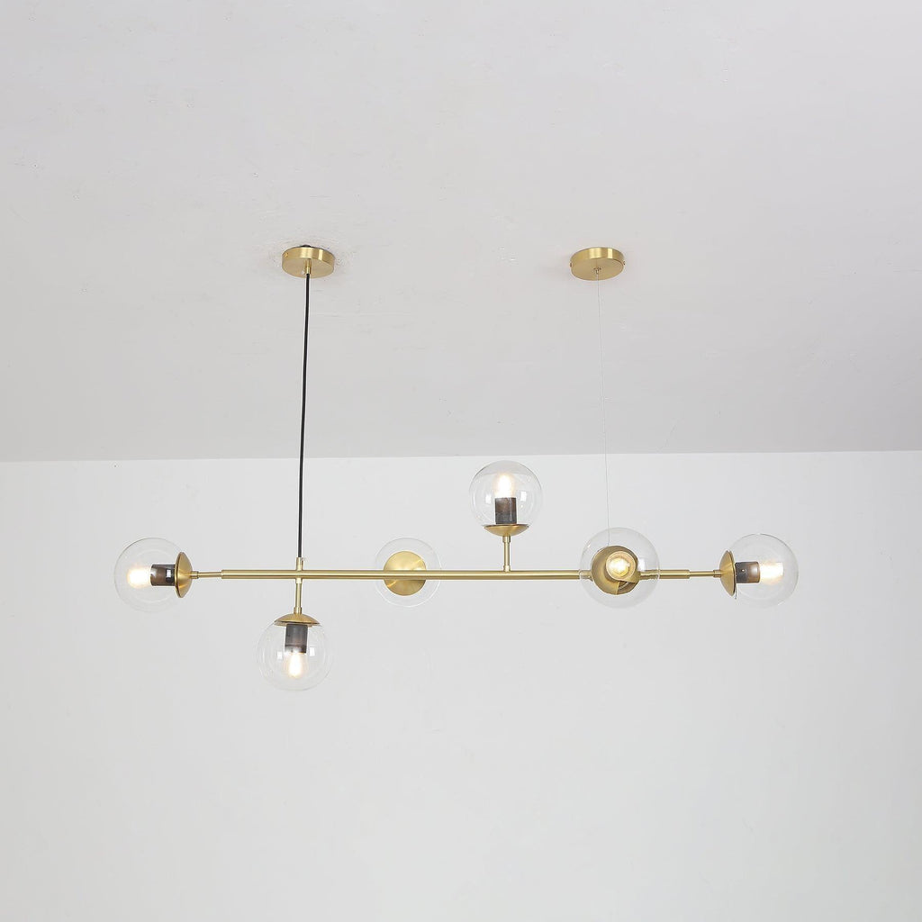 Orb Glass Chandelier
