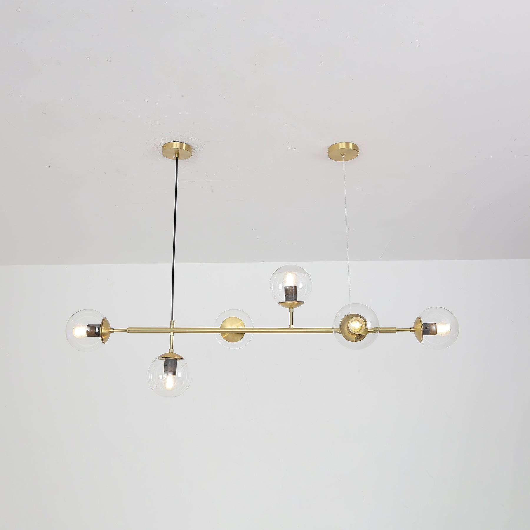 Orb Glass Chandelier