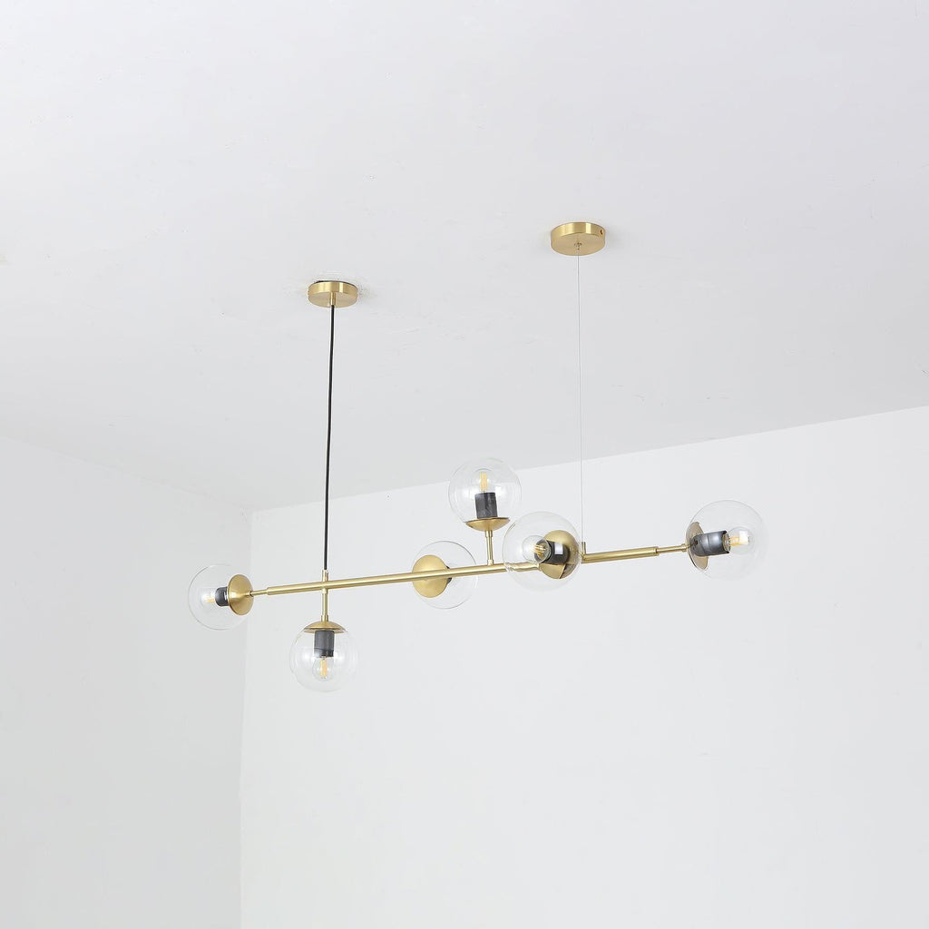 Orb Glass Chandelier