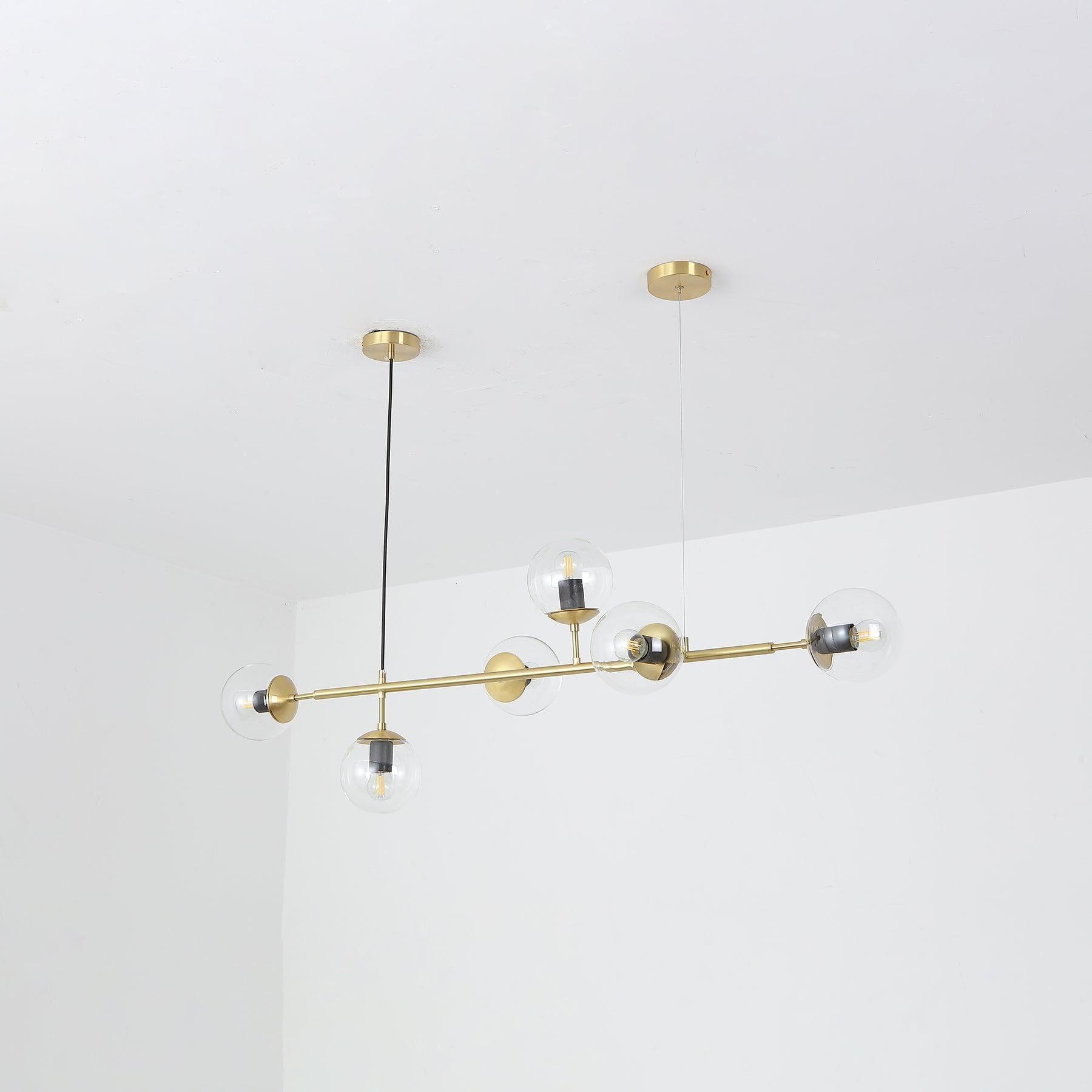 Orb Glass Chandelier