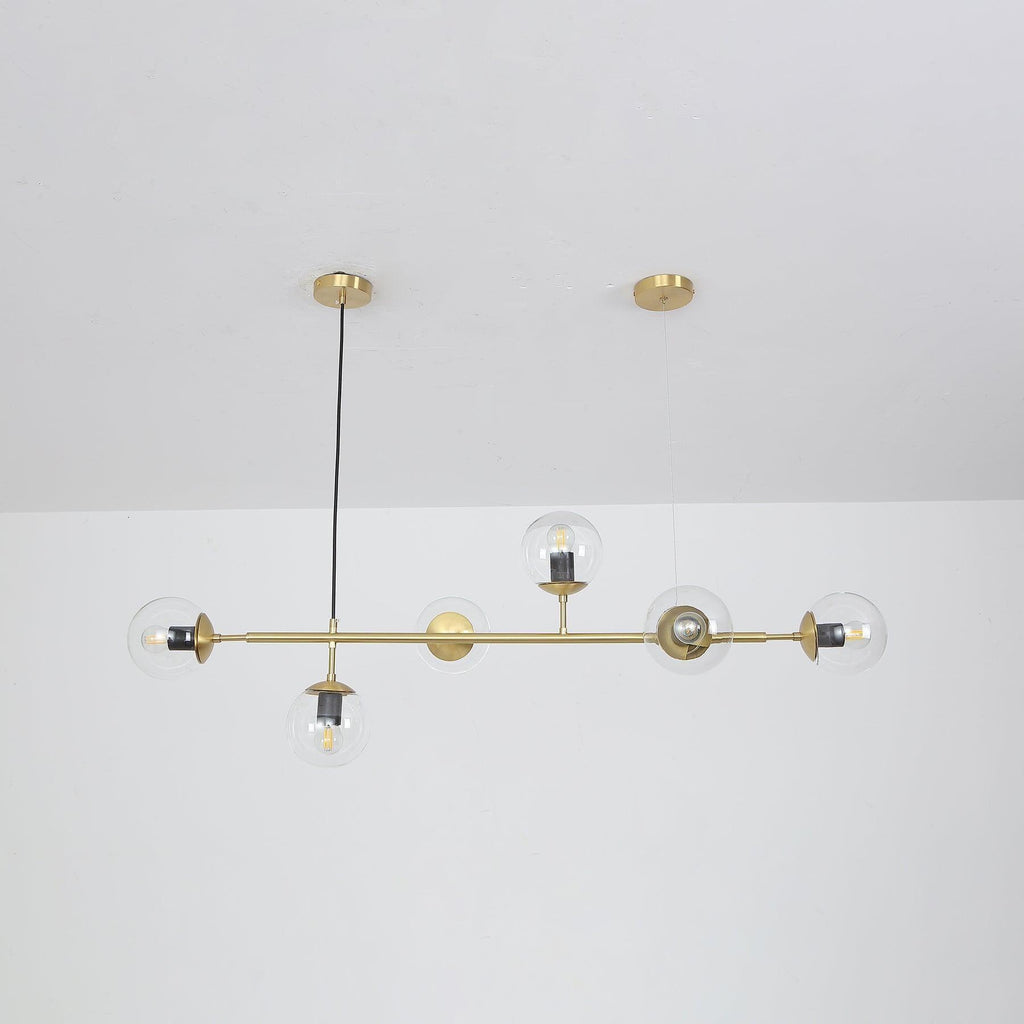 Orb Glass Chandelier