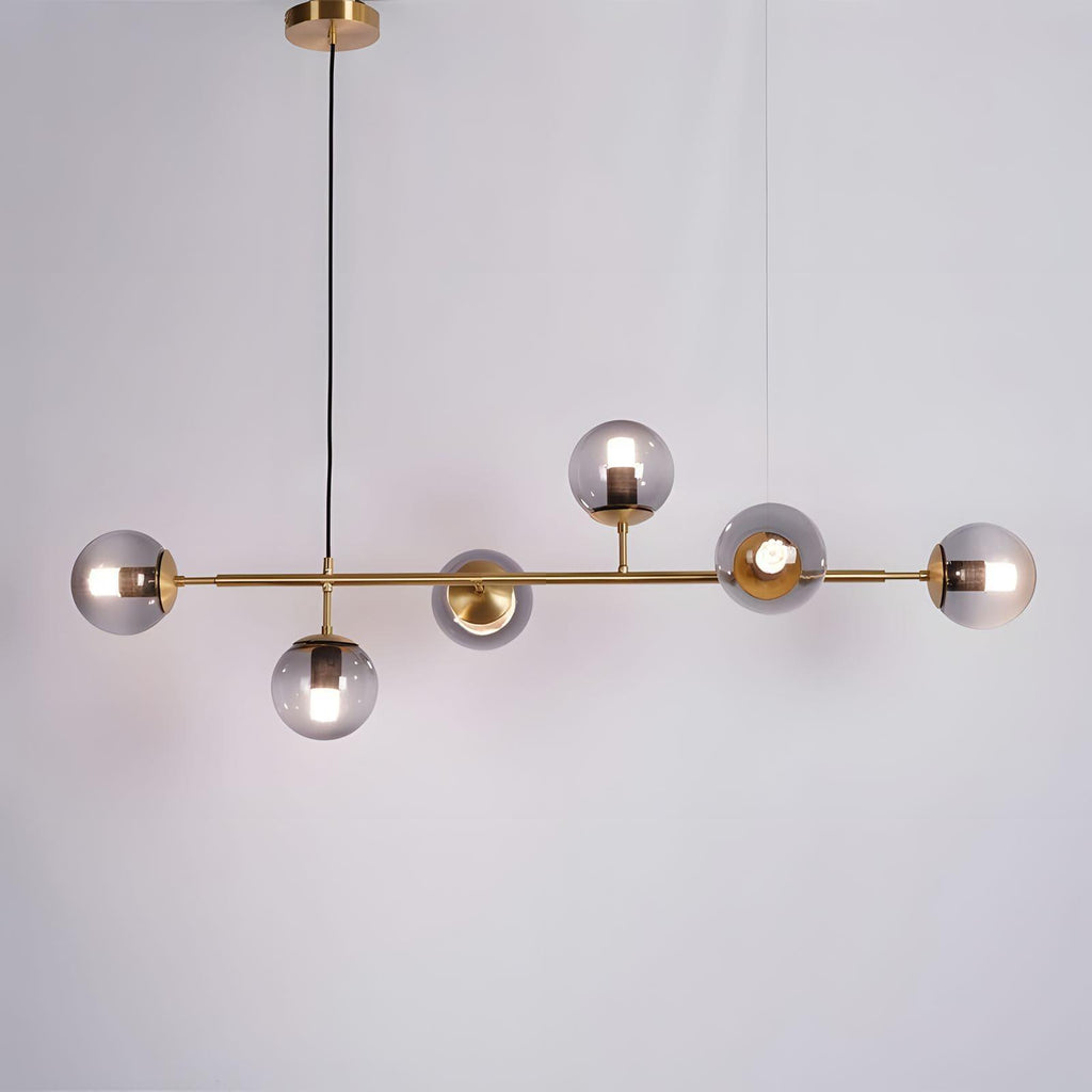 Orb Glass Chandelier