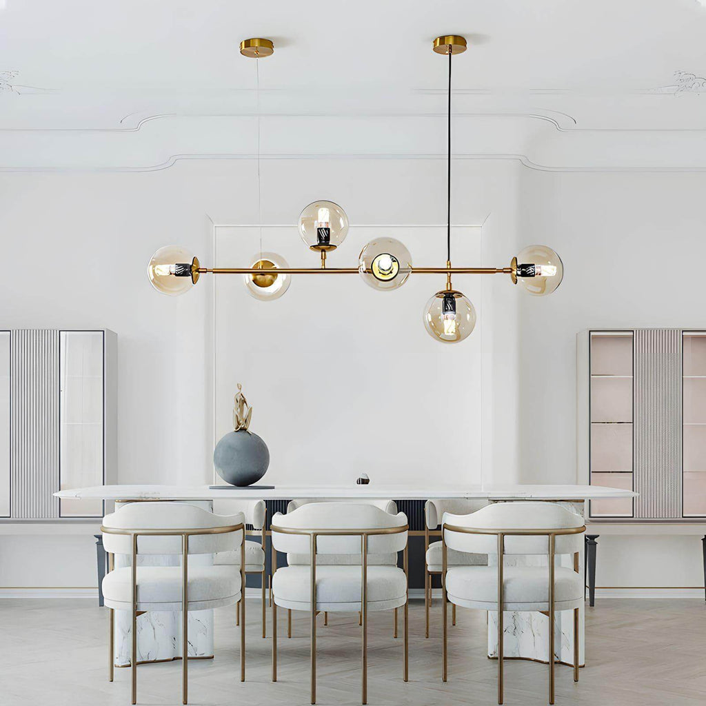 Orb Glass Chandelier