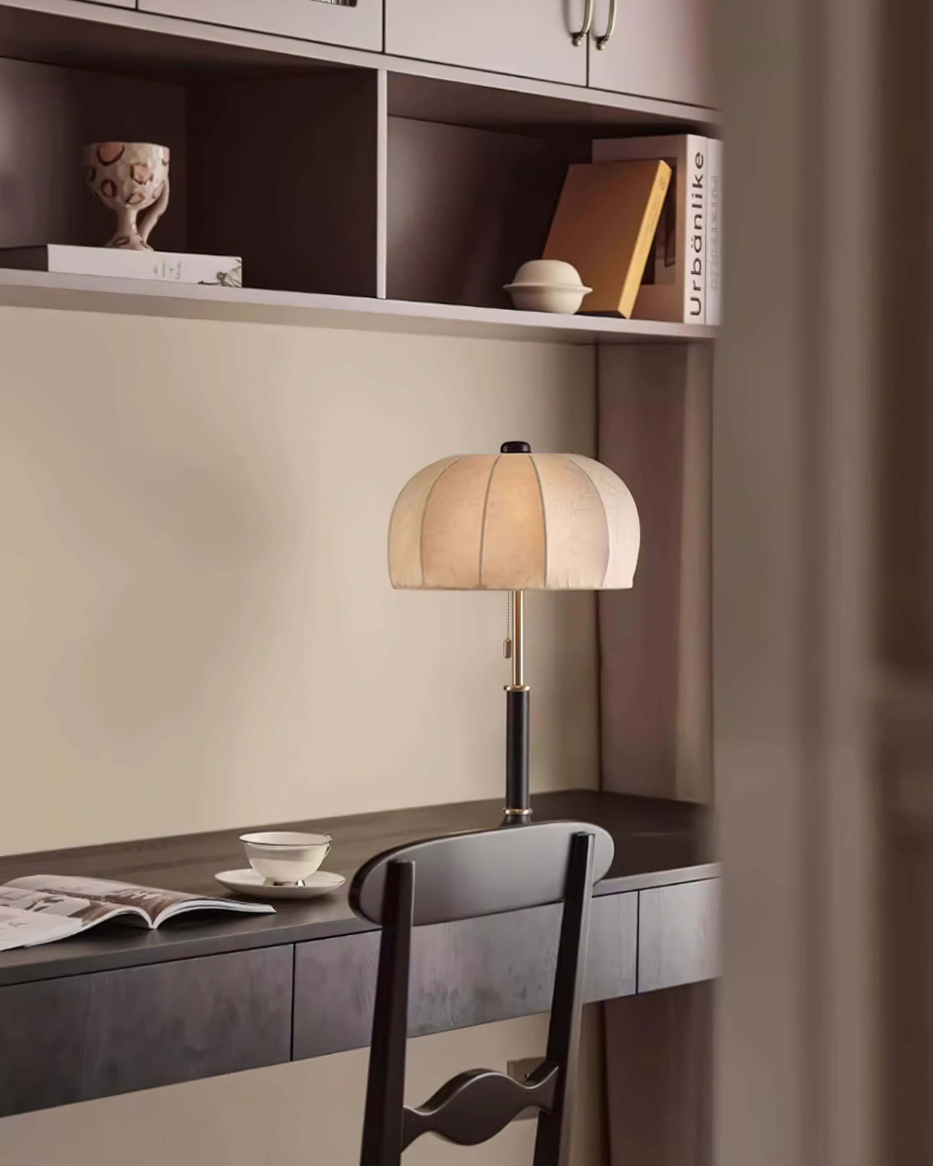 Orchid Fabric Table Lamp