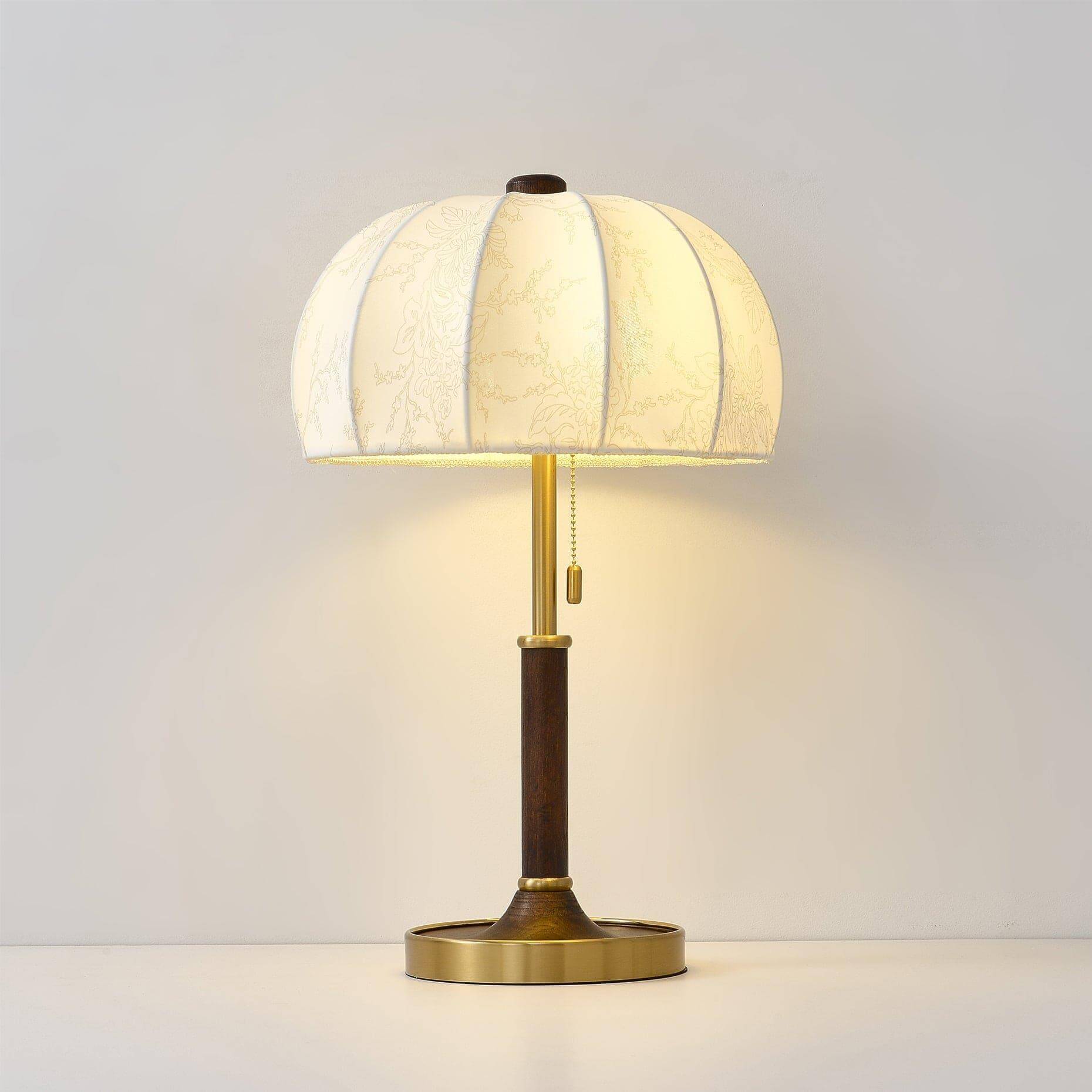Orchid Fabric Table Lamp