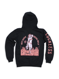 Out Here Being Wild Hoodie in Dusty Coral