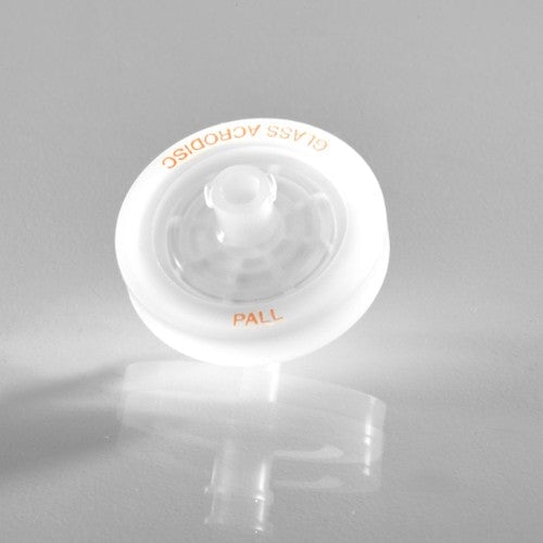 PALL 4523 Acrodisc Syringe Filters with Glass Fiber - 1 µm, 25mm (nominal), 200/pk