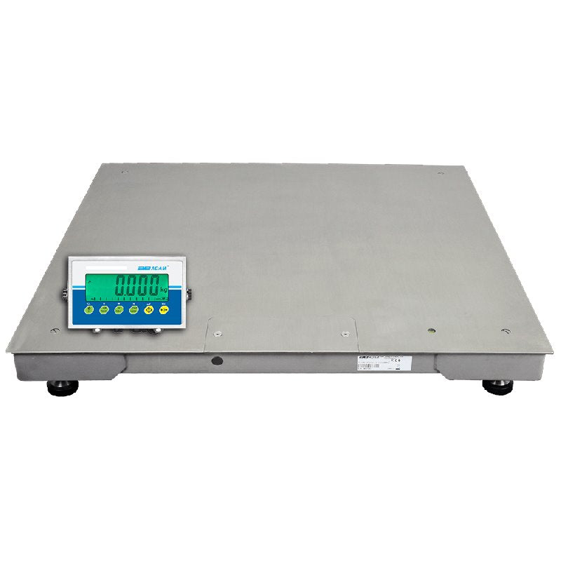 Adam Equipment PT 312-5S [AE403a] Stainless Steel Floor Scale Package, 5000 lb x 1 lb, 4' x 4'