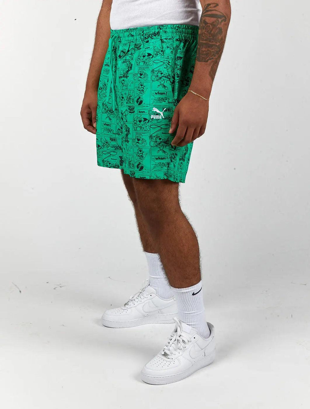 Puma Classics Super Shorts- Green
