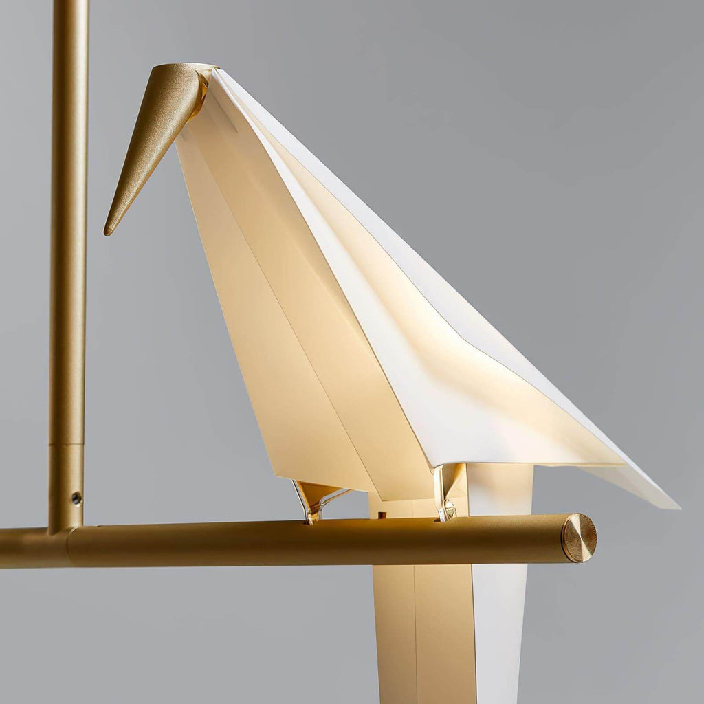 Paper Crane Chandelier